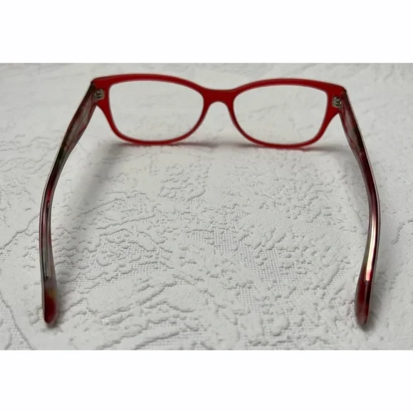 Dolce & Gabbana Opal Red Floral Print Eyeglass‎ Frame - Picture 7 of 11